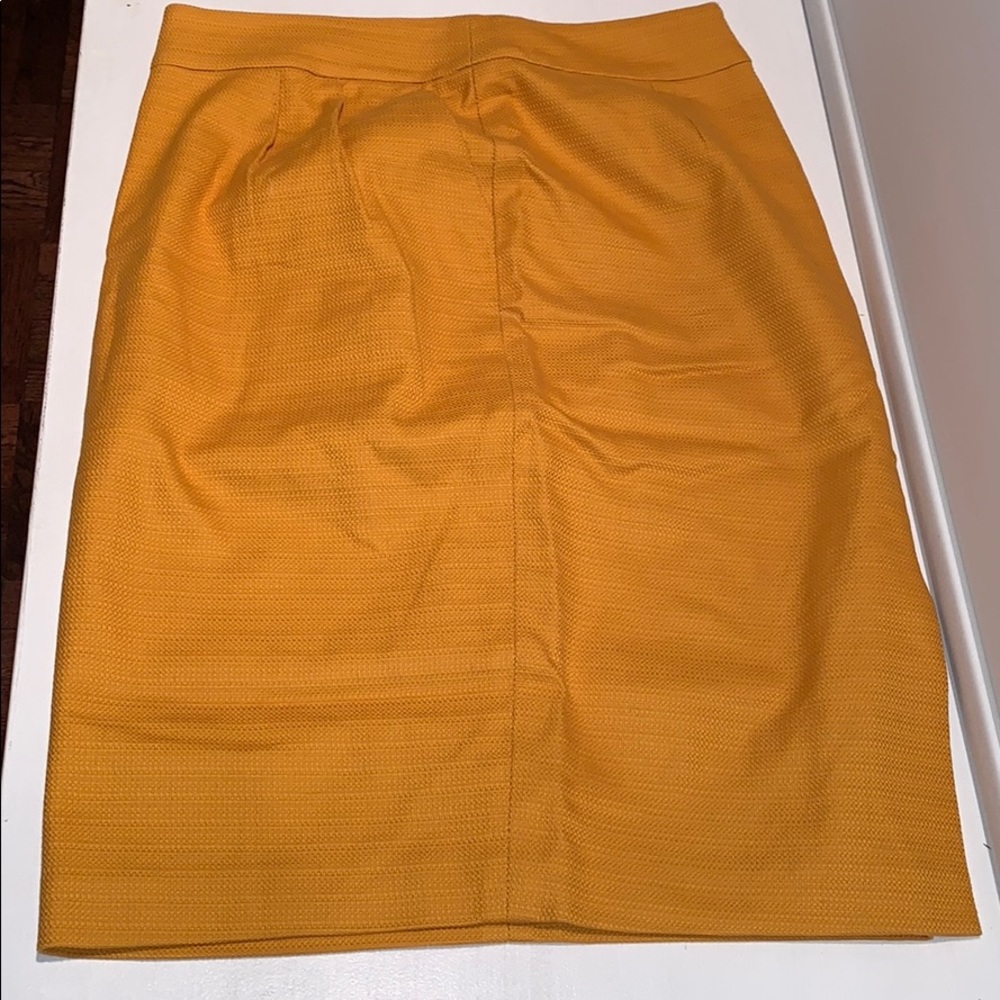 Banana Republic Fall Yellow Skirt